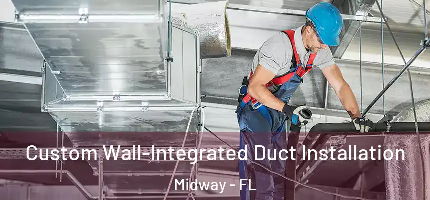 Custom Wall-Integrated Duct Installation Midway - FL